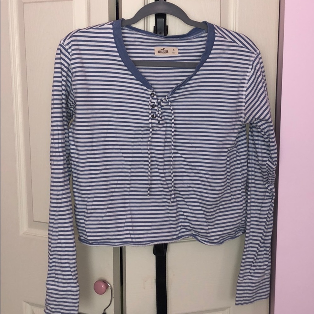 Hollister cropped long sleeve